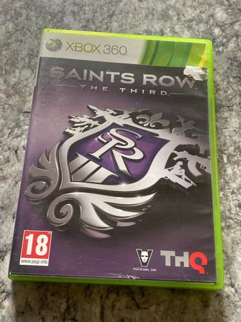 saints row the third Xbox 360