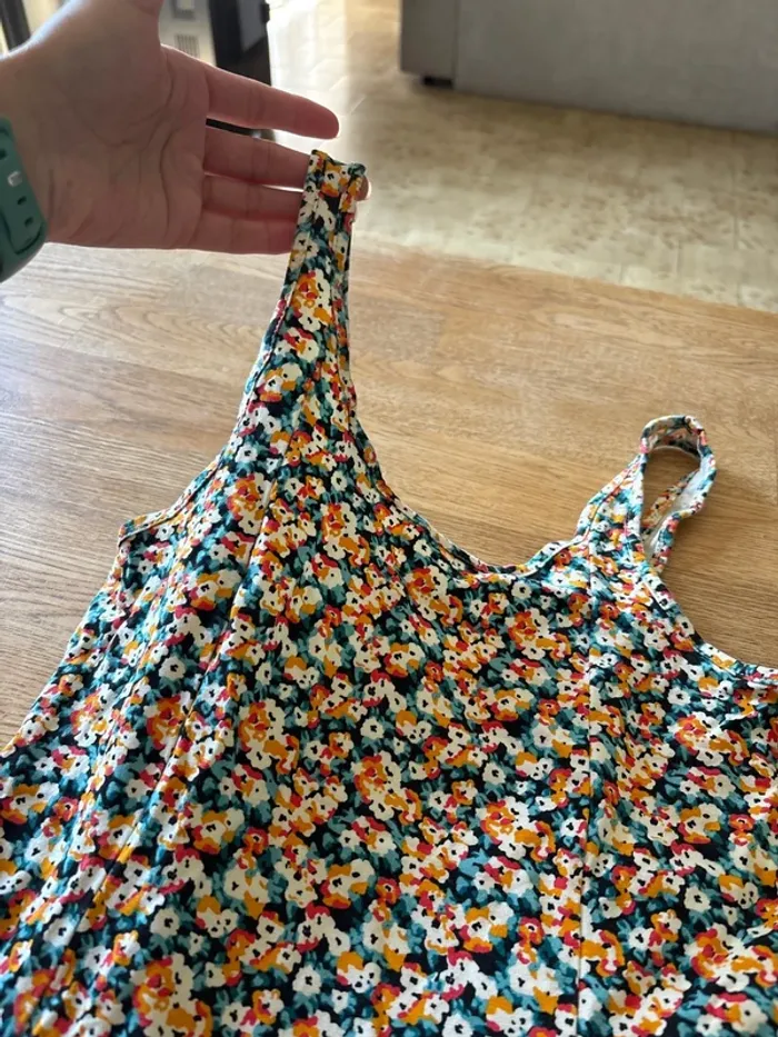 Robe patineuse fleurie xxs - photo numéro 3