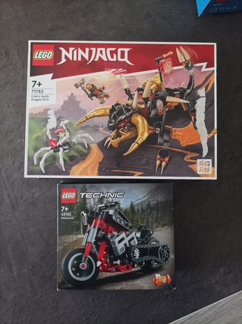 Lot Lego Ninjago et Moto Lego Technic