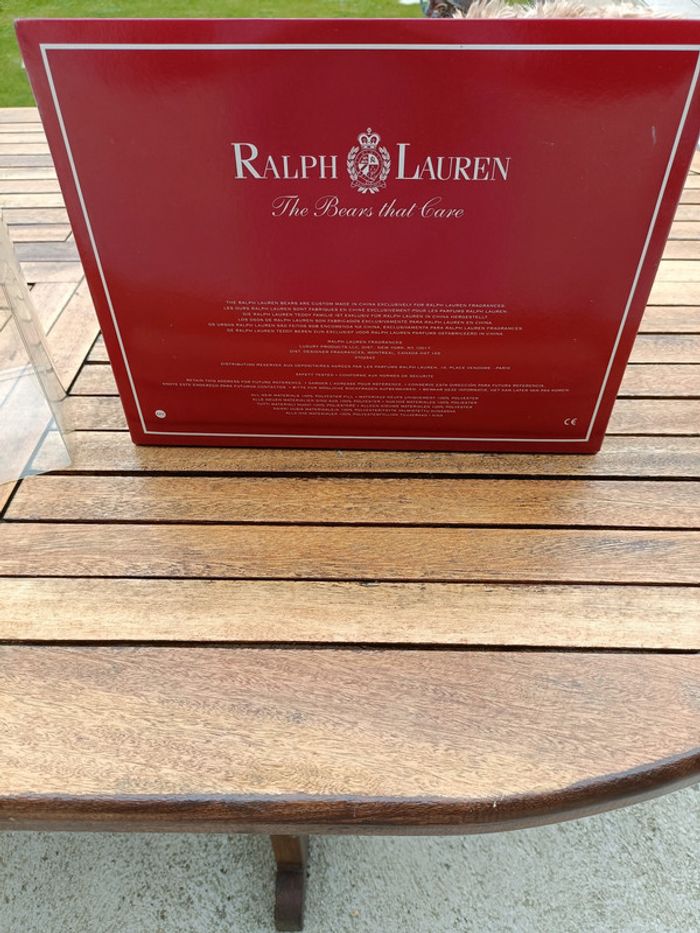 Lot de 3 peluches Ralph Lauren dans coffret d'origine - photo numéro 2