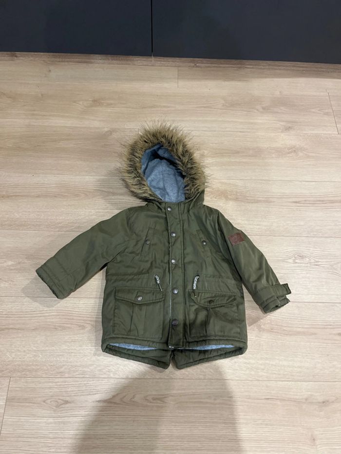 Veste parka garçon 24 mois