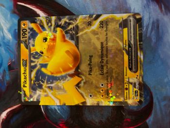 Carte Pokemon Pikachu EX PAL 063/193