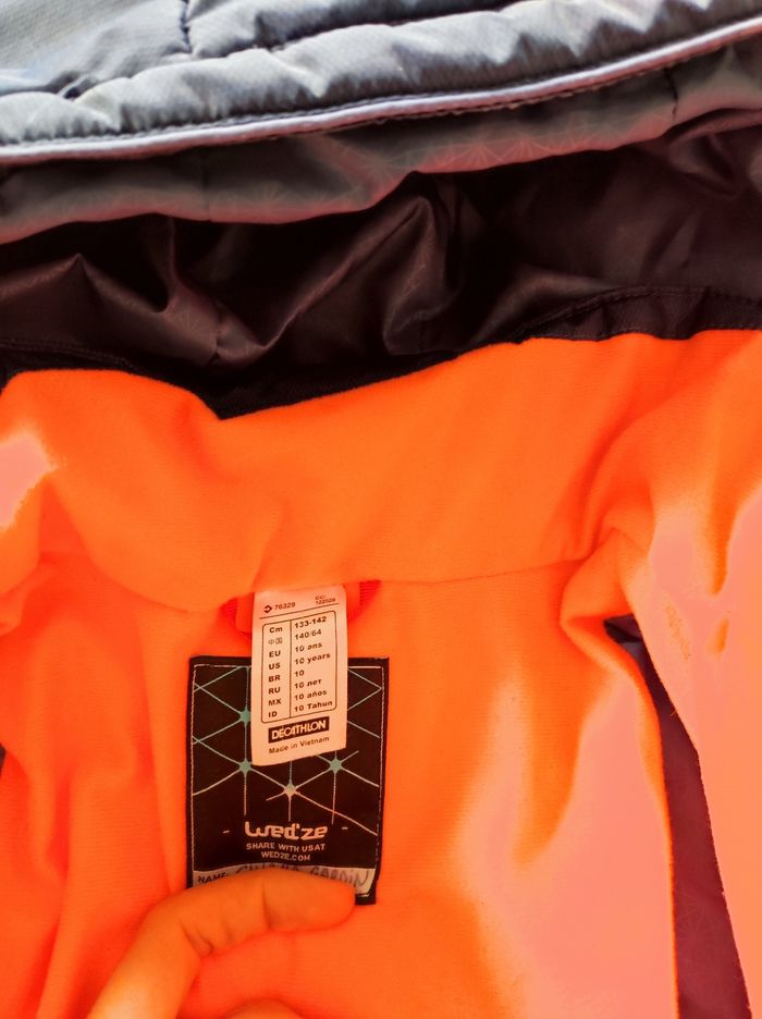 Ensemble ski fille 10 ans - photo numéro 4