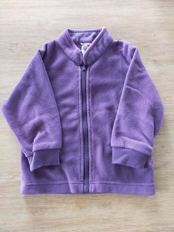 Polaire fille quechua 18mois - photo numéro 2
