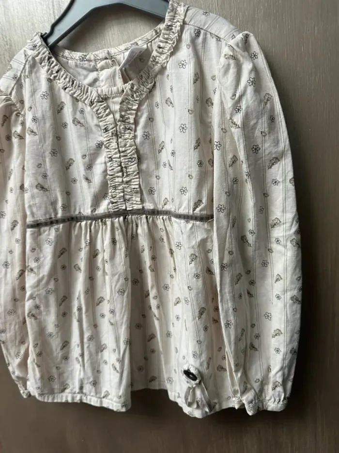 Blouse beige fille Palomino 6 ans - photo numéro 5