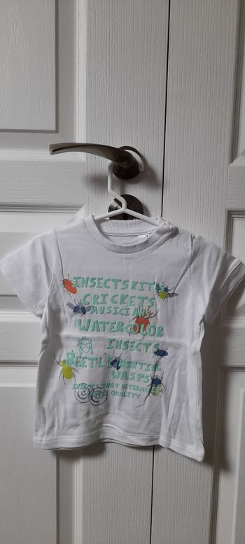 T-shirt insectes