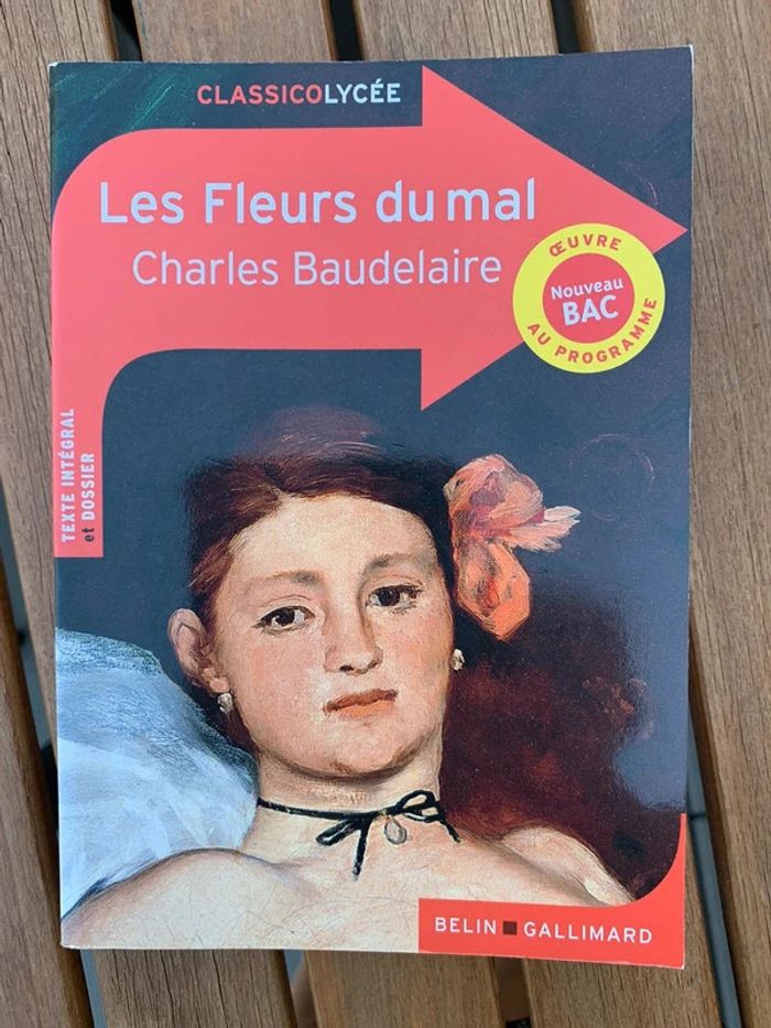 Lot 3 romans classico lycee Baudelaire de la fontaine stendhal tbe - photo numéro 8