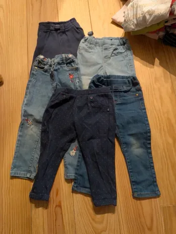 Lot pantalon