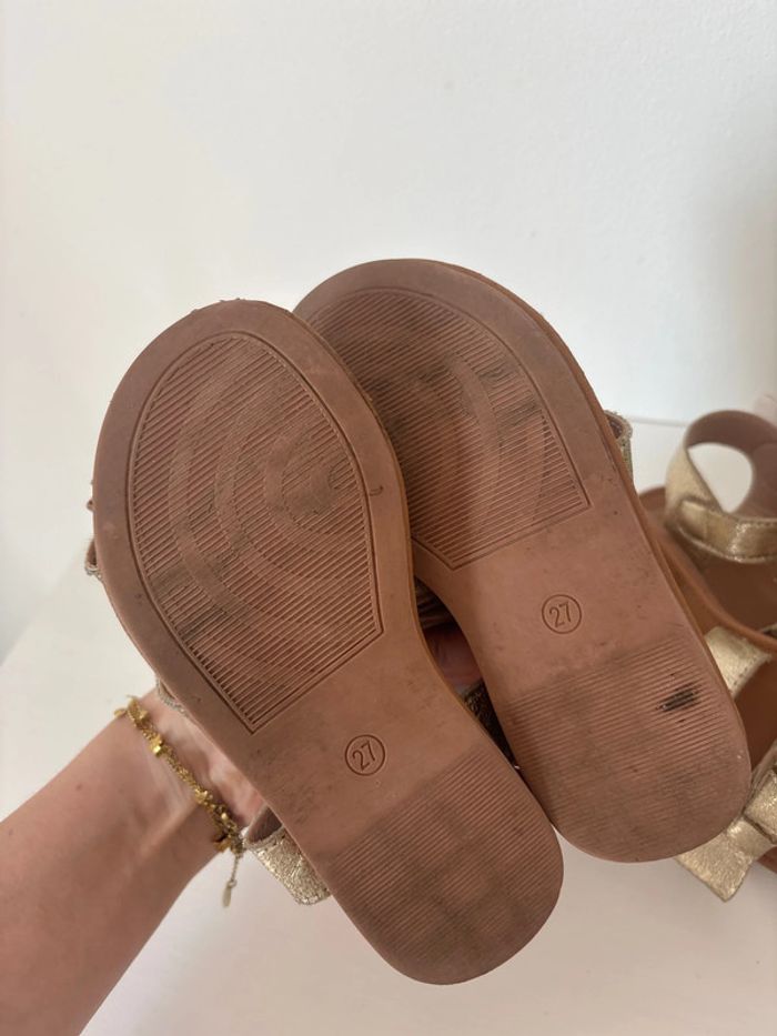 Sandales dorées - photo numéro 5