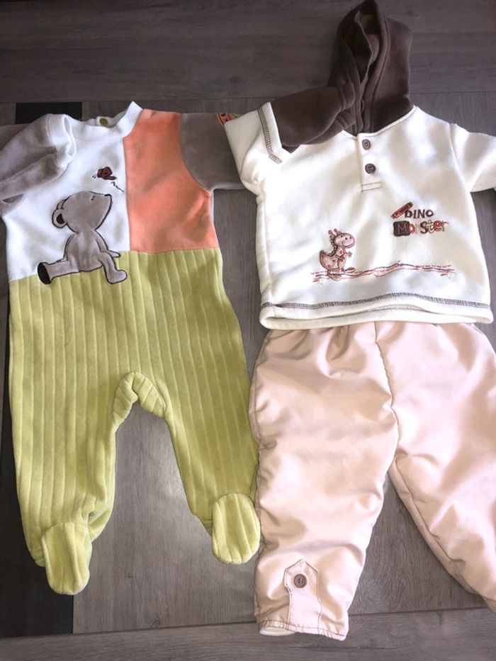 Lot automne hiver gilet chemise combinaison - photo numéro 8