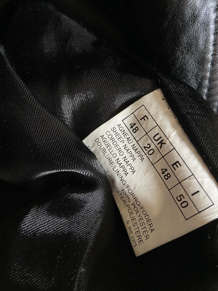 Veste en cuir d’agneau - photo numéro 4