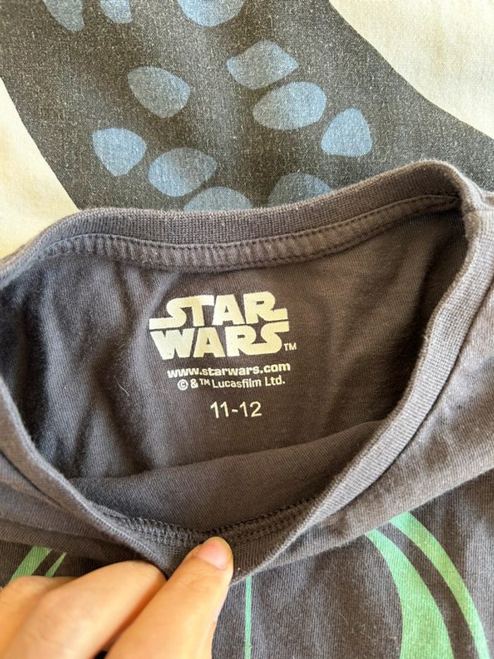 Haut / tee shirt manches longues star wars 11 ans / 12 ans - photo numéro 3