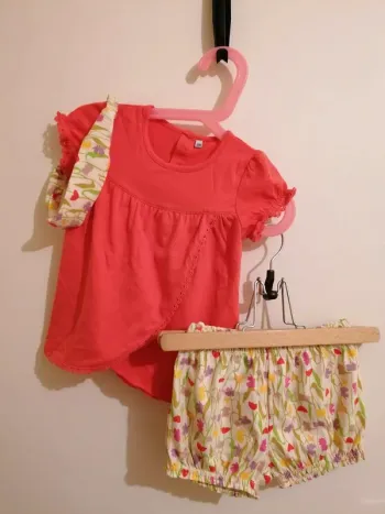 Ensemble été short et tee-shirt in extenso 18 mois