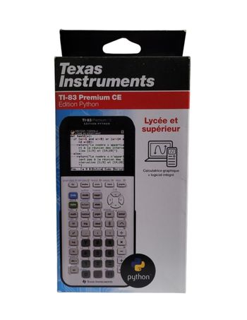 Calculatrice graphique TI-83 Premium CE