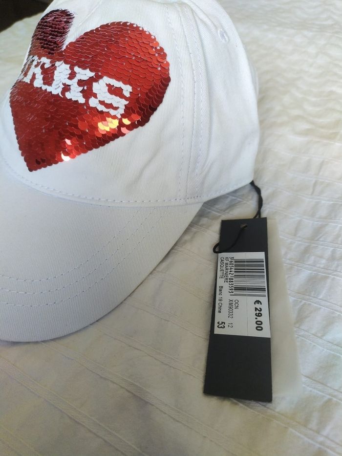 Casquette IKKS Paris à sequins 8 9 10 ans neuve - photo numéro 3