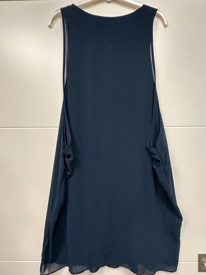 Robe bleue Naf-Naf - photo numéro 2