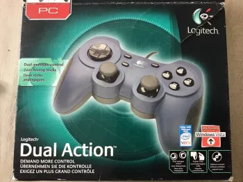 Manette dual action pc vintge