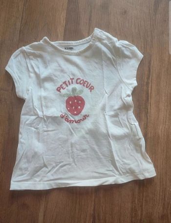 T shirt 18 mois