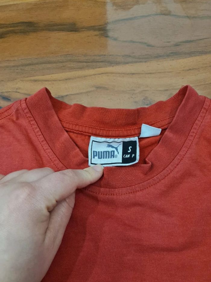 T-shirt rouge puma - photo numéro 3