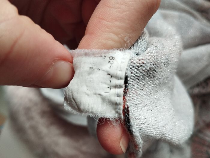 Blouse manches longues multicolore clair a paillettes vintage - photo numéro 5