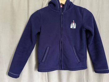 Veste polaire sergent major princesse 8-9 ans