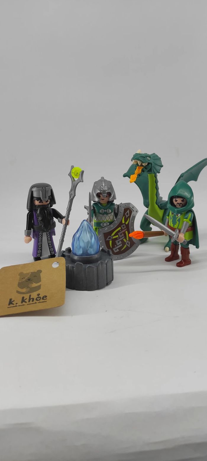 Coffret Dragon ( Livre et playmobil) - photo numéro 6