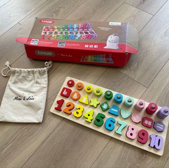 Playbord jeux apprentissage des nombres et formes 