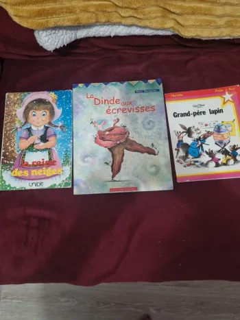 Lots de 3 livres