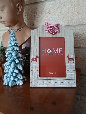 Neuf: Cadre photo en bois *gamme montagne