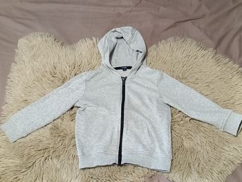 Gilet gris zippé