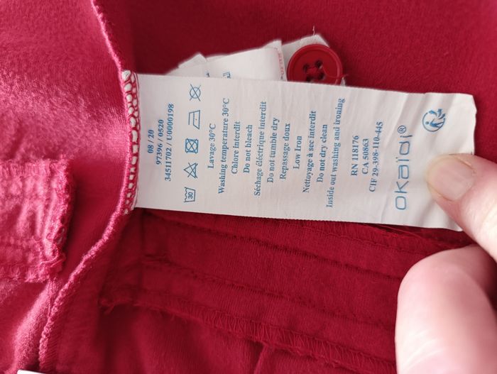 Short velours 4 ans - photo numéro 9