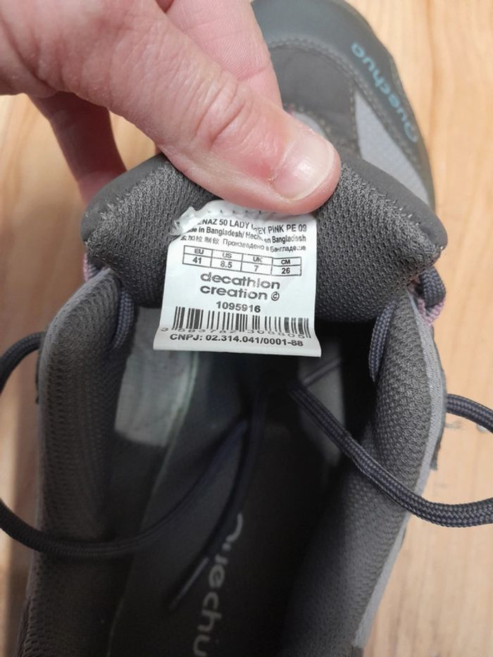 Chaussures de marche femme 41 - photo numéro 3