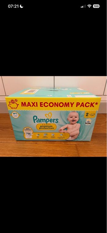 Pampers premium taille 2 