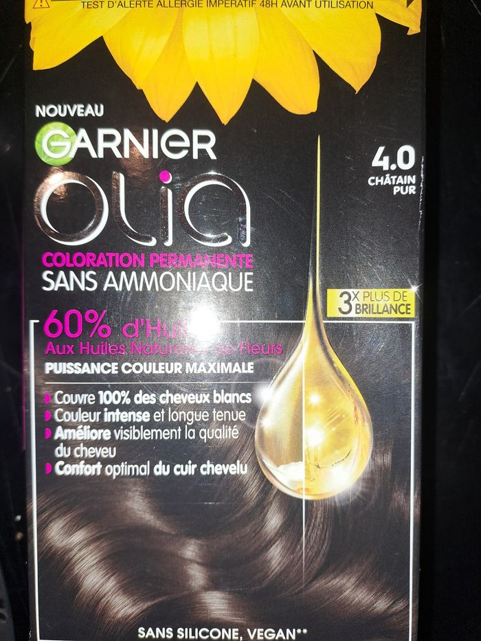 Teinture cheveux