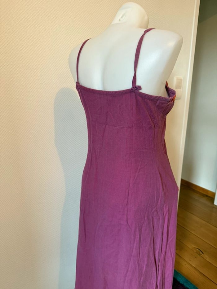 Robe vintage violette en bon état taille 38 - photo numéro 5