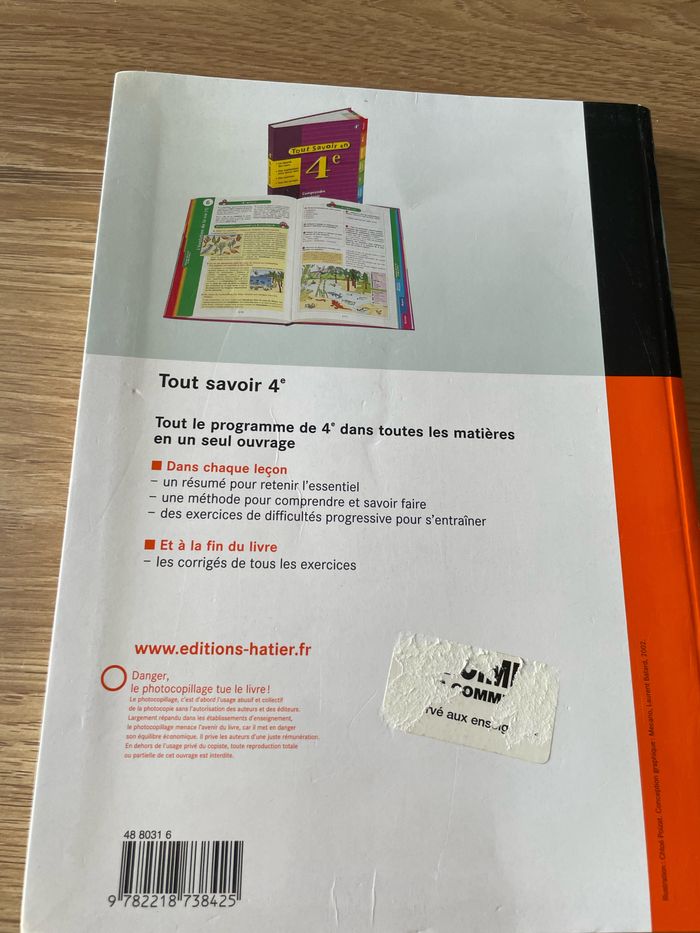 Livre de français - photo numéro 5