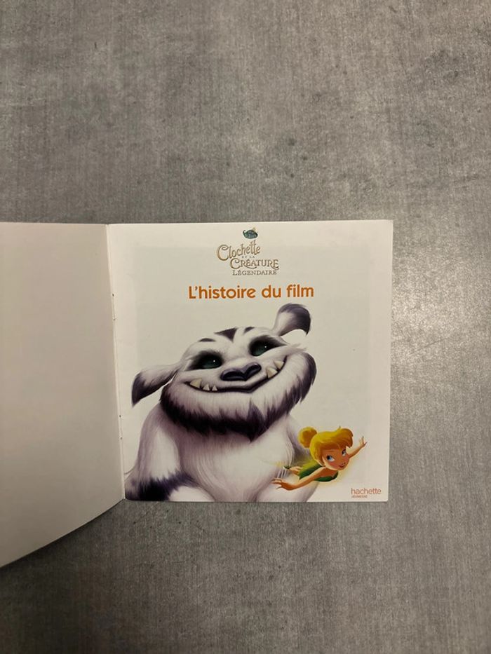 Livre Disney clochette et la créature légendaire, l’histoire du film - photo numéro 2