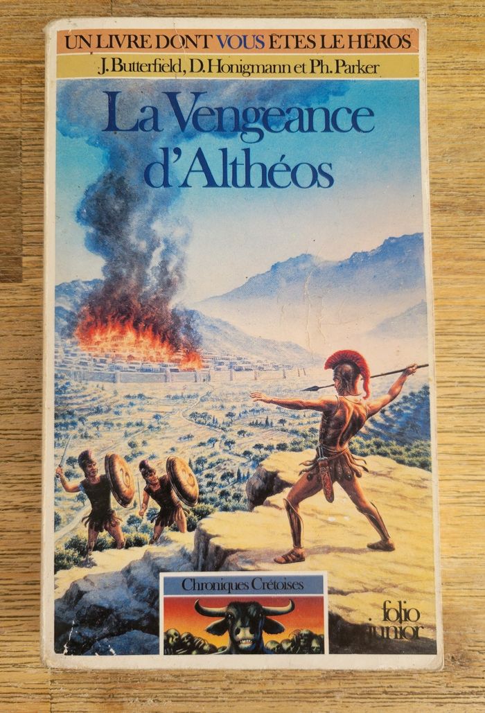 La vengeance d'Althéos - Un livre dont vous êtes le héros