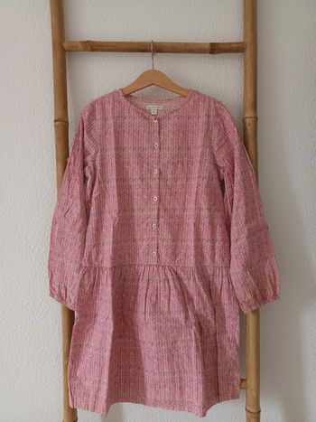Jolie robe à motifs Vertbaudet 100 % coton 10 ans