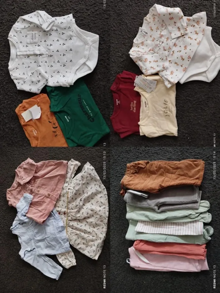 Lot de vêtements 3 mois 41 pièces - photo numéro 2