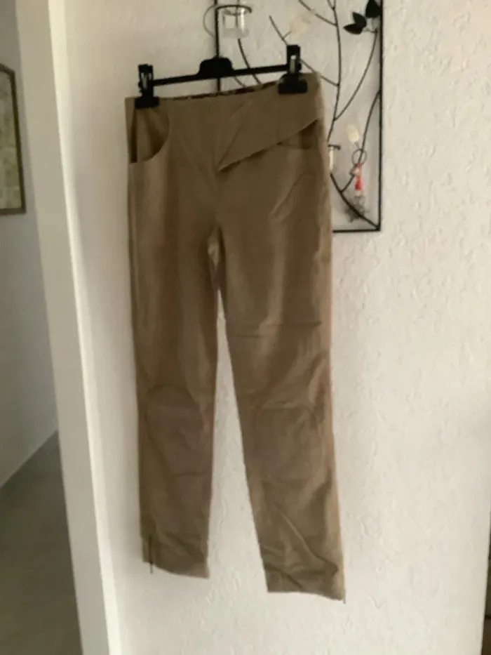 Pantalon velours très fine côte