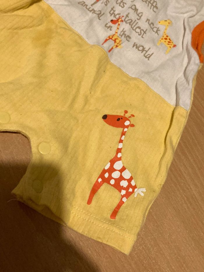 Lot de 3 combinaison short taille 3 mois - photo numéro 3