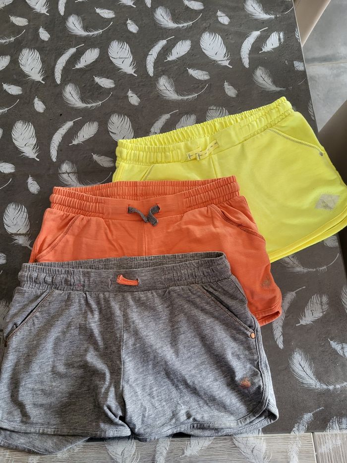 Lot de 3 shorts fille