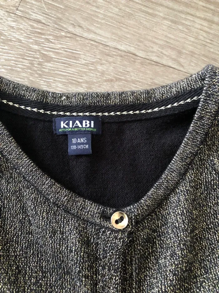 Gilet kiabi taille 10 ans excellent état - photo numéro 2