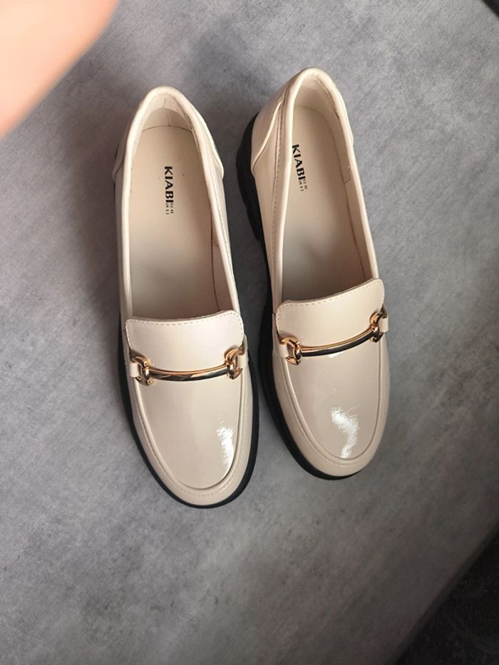 Mocassins beige neufs - photo numéro 4