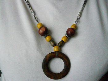 Collier long bohémien