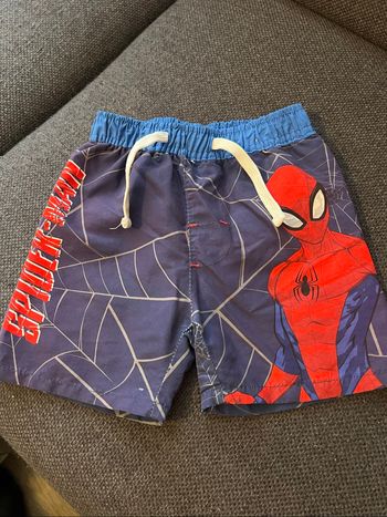 Short de bain Spiderman