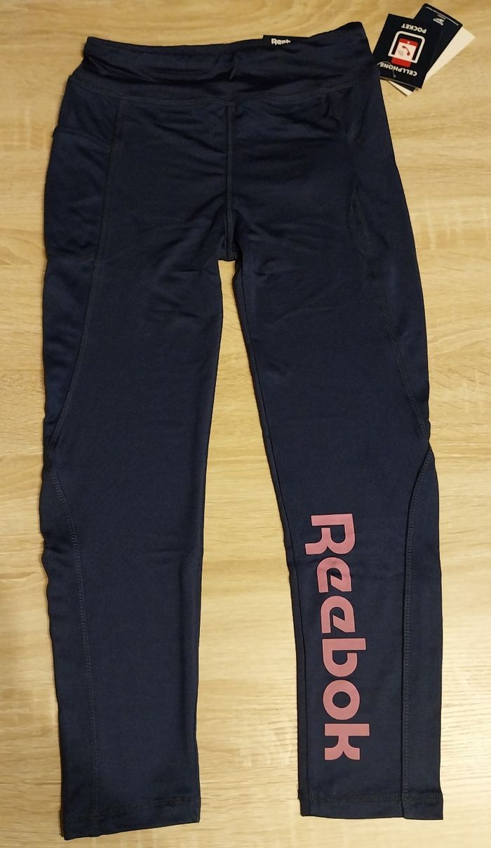 Leggings Reebok bleu