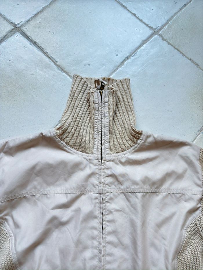 Veste beige marque Affinités by Armand Thierry - photo numéro 4