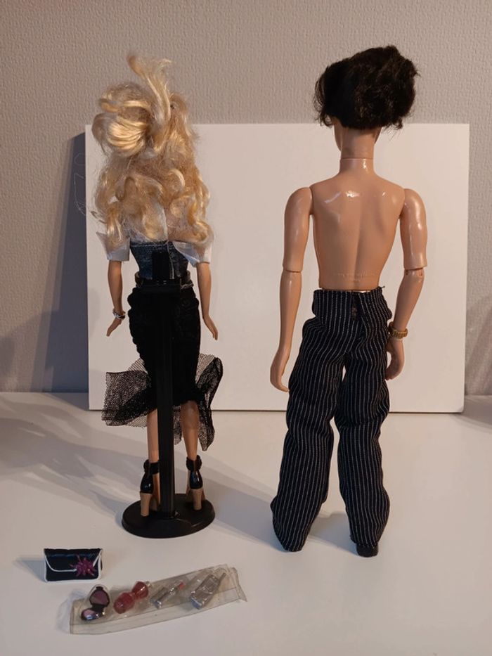 Poupée mattel barbie My Scene: Night on the Town Barbie and River - photo numéro 5